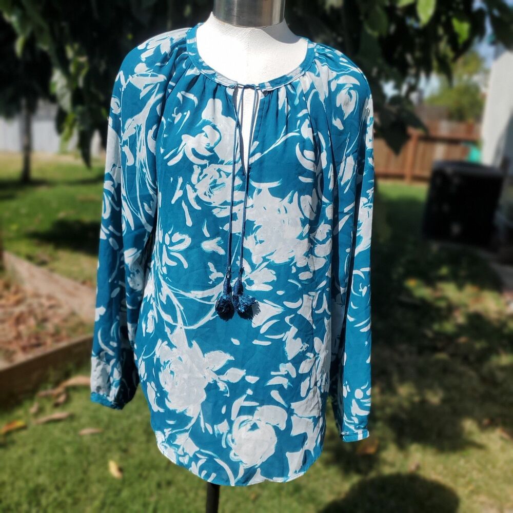 Simply Vera Long Sleeve Top Size Small